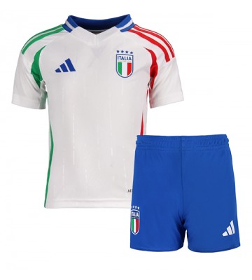 Italien Udebanesæt Børn EM 2024 Kort ærmer (+ korte bukser)